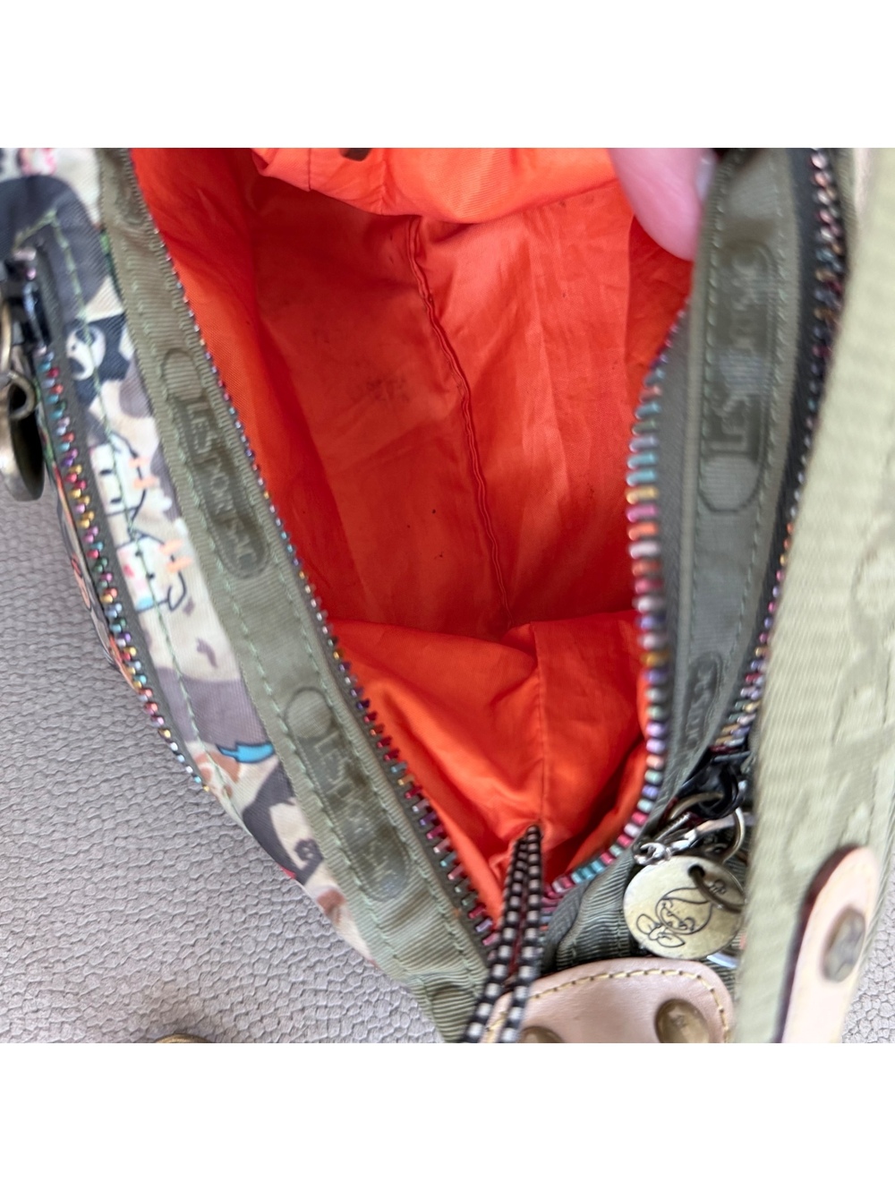 Vintage LeSportsac Tokidoki Printed Mini Shoulder Bag | Charm - Picture 11 of 12